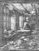 Albrecht Durer St Jerome in his Study painting
